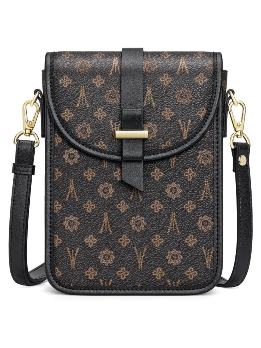 Small Crossbody Cell Phone Purse Wallet RFID Blocking